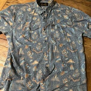 COPY - Howler brothers pearl snap shirt. Worn once or twice.
